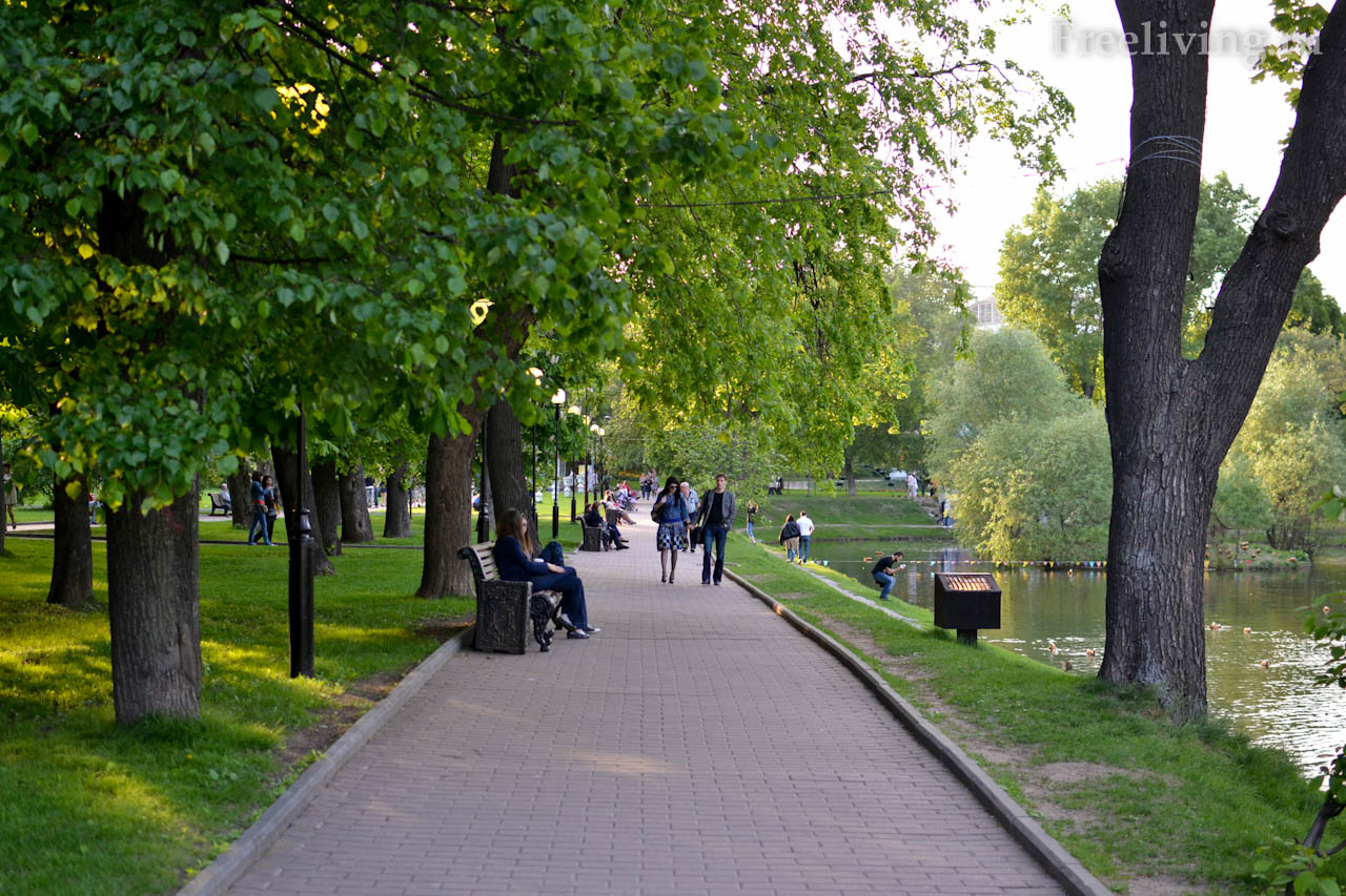 Старые парки москвы